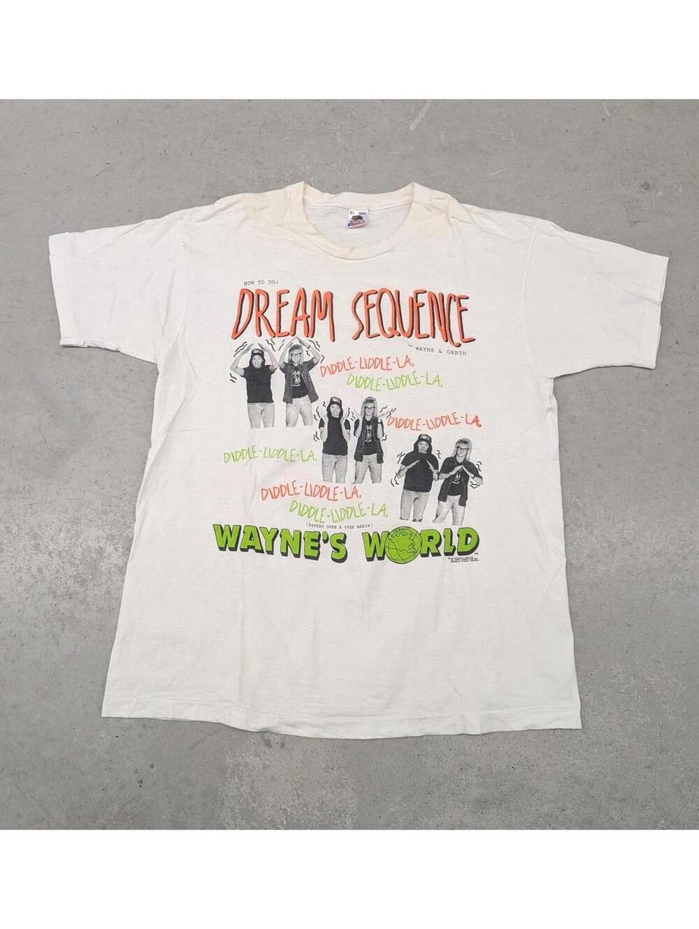 Vintage 90s Wayne's World Dream Sequence SNL T-shirt